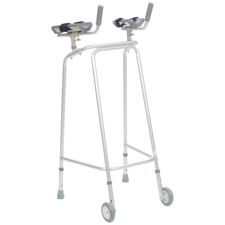 SMM018L Extra Tall Gutter Wheeled Walking Frame — Trulife