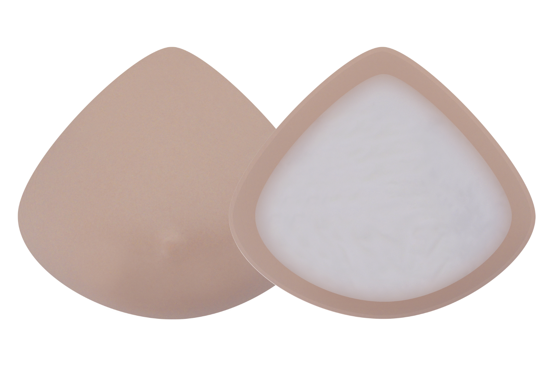42DD/44D/46C Pair Silicone Breast Forms Boobs Triangle Tatas