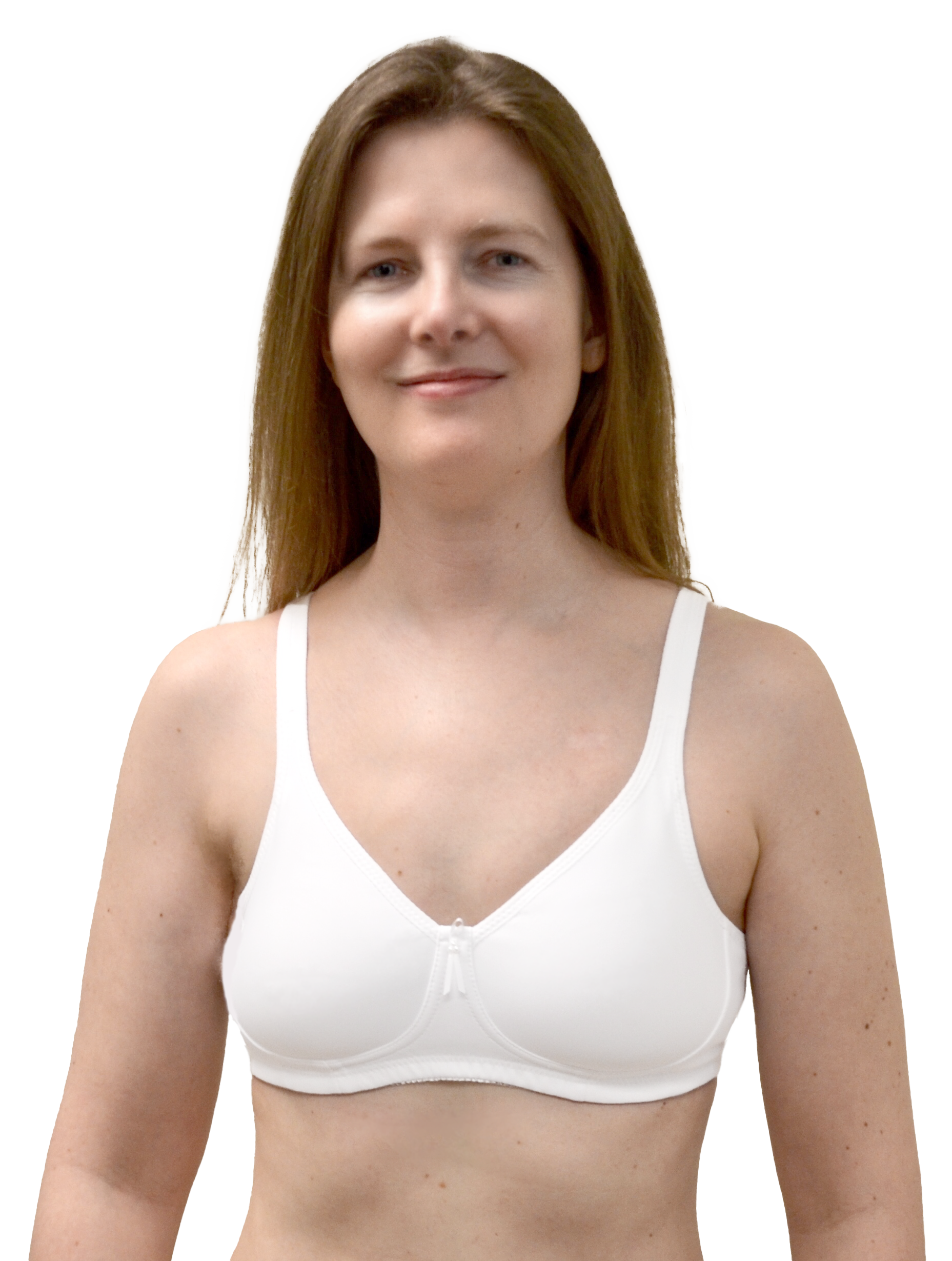 Truelife bra 40B White full coverage wire free W412 – Work House signs